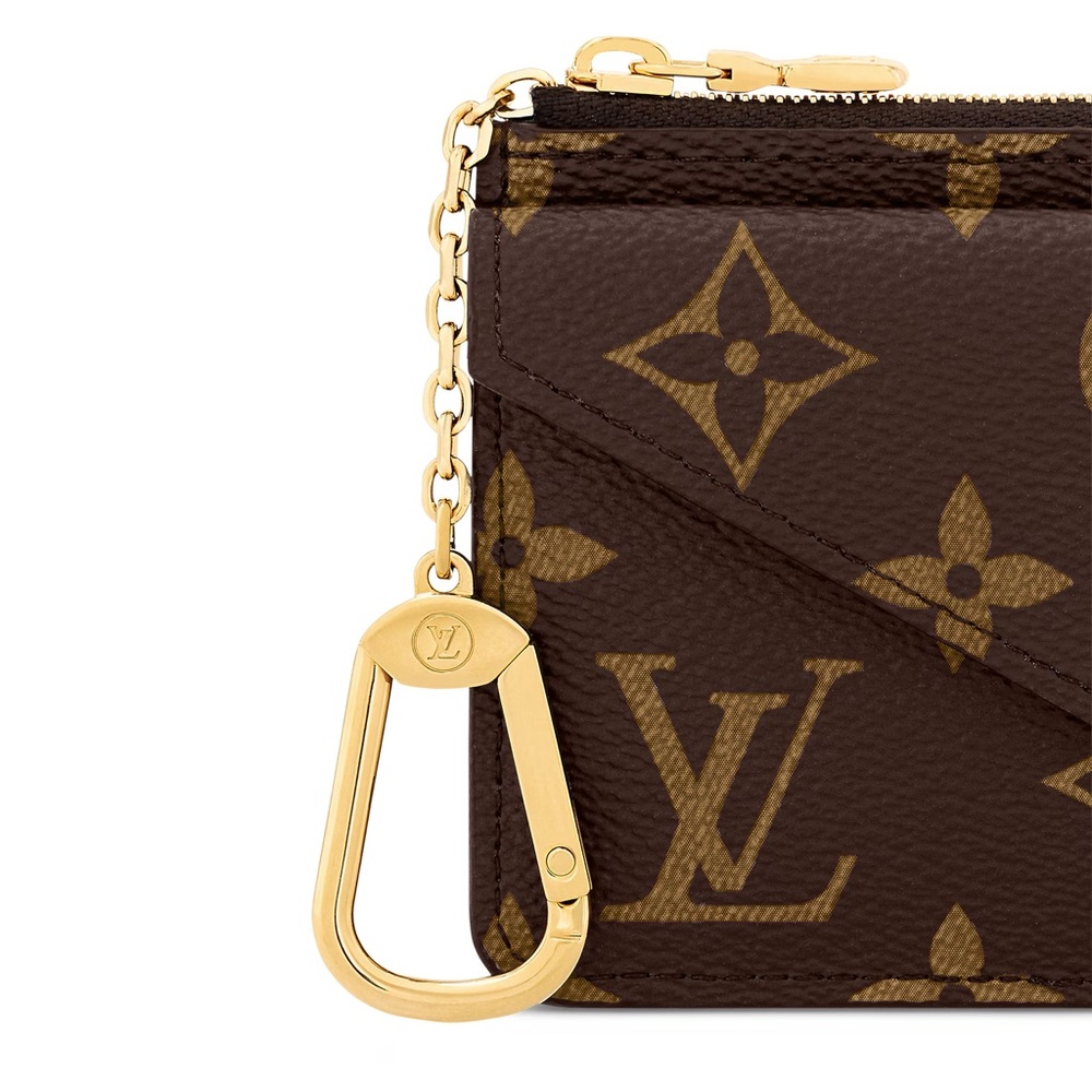 Louis Vuitton Brown and Gold Monogram Wallet - Picture 2 of 4
